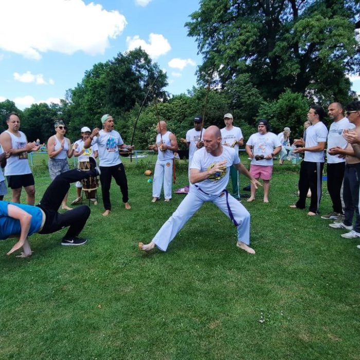 Capoeira con Contra Mestre Sonic ad Augsburg